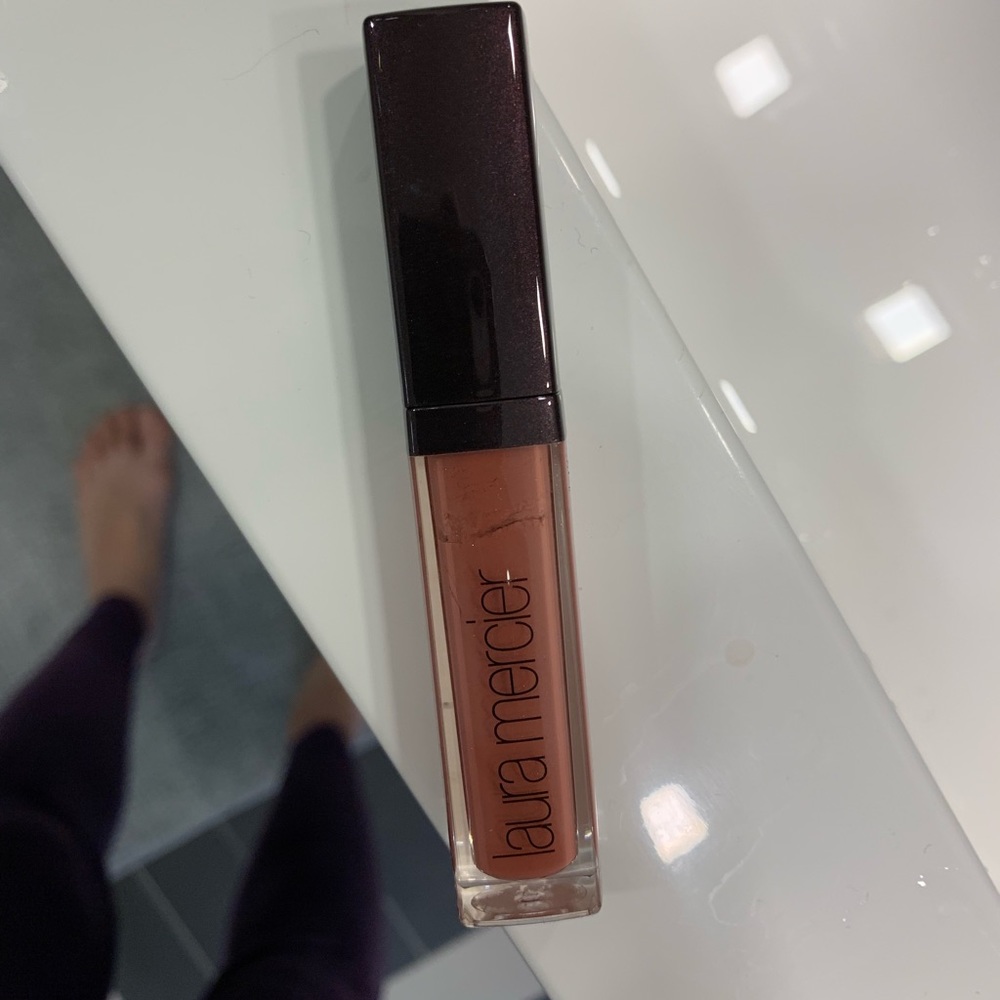 Blush lip gloss
